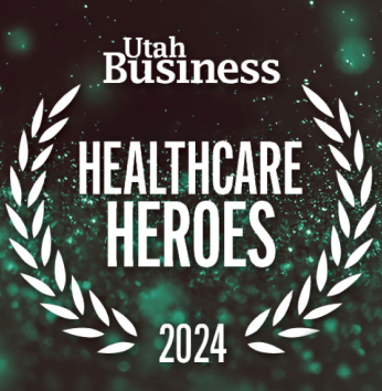 Utah Business Healthcare Heroes 2024 award